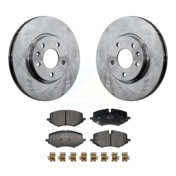 Front Disc Brake Rotors & Semi-Metallic Pad Kit For Chevrolet Trailblazer Buick Encore GX K8F-104043
