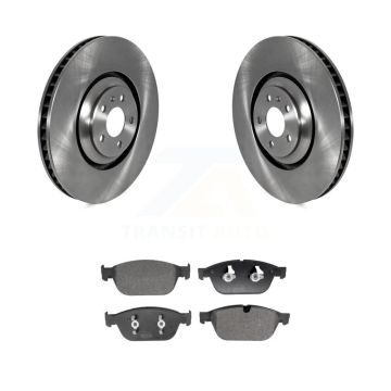 Front Disc Brake Rotors And Semi-Metallic Pads Kit For Audi SQ5 A8 Quattro K8F-104052