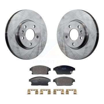 Front Brake Rotor And Semi-Metallic Pad Kit For Chevrolet Cruze Buick Verano Orlando Volt K8F-104057