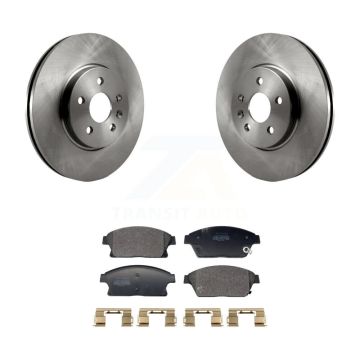 Front Disc Brake Rotors & Semi-Metallic Pad Kit For 2013-2017 Chevrolet Trax Buick Encore K8F-104058