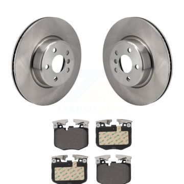 Front Disc Brake Rotors And Semi-Metallic Pads Kit For Toyota GR Supra K8F-104061