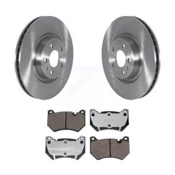 Front Disc Brake Rotors And Semi-Metallic Pads Kit For Audi Q5 Sportback K8F-104071