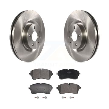 Front Brake Rotor Semi-Metallic Pad Kit For Jaguar E-Pace With 325mm Diameter K8F-104072