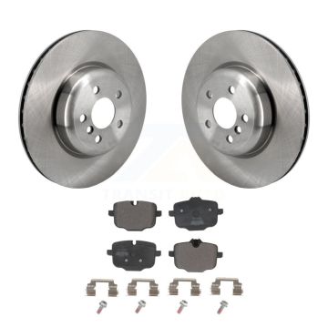 Rear Brake Rotors Semi-Metallic Pad Kit For BMW X5 X7 540i xDrive X6 750i M550i 530e 640i K8F-104077