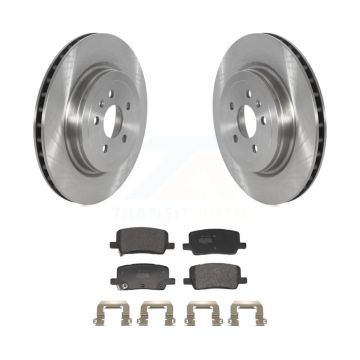 Rear Disc Brake Rotor Semi-Metallic Pad Kit For Tesla X S With Single Piston Caliper K8F-104085