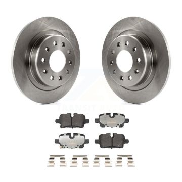 Rear Disc Brake Rotors And Semi-Metallic Pad Kit For Chevrolet Equinox GMC Terrain Malibu K8F-104086