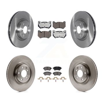 Front Rear Disc Brake Rotors And Semi-Metallic Pads Kit For Audi Q5 Sportback K8F-104146