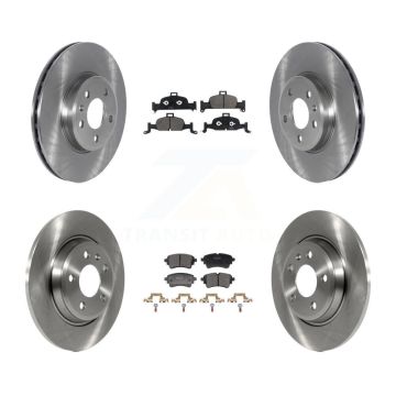 Front Rear Disc Brake Rotors And Semi-Metallic Pads Kit For Audi A5 Sportback K8F-104184