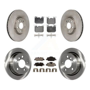 Front Rear Disc Brake Rotors And Semi-Metallic Pads Kit For Mini Cooper K8F-104185