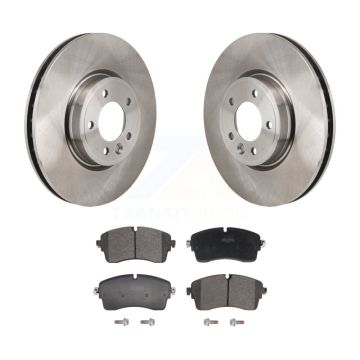 Front Disc Brake Rotor Semi-Metallic Pad Kit For Land Rover Discovery Range DIESEL engine K8F-104217