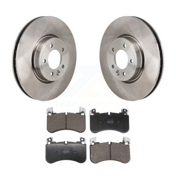 Front Disc Brake Rotors And Semi-Metallic Pads Kit For Land Rover Range Sport K8F-104218