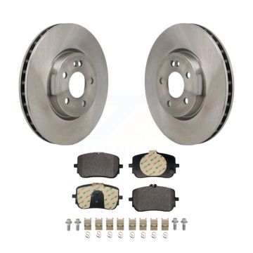 Front Disc Brake Rotors And Semi-Metallic Pads Kit For Mercedes-Benz A220 CLA250 K8F-104236