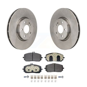 Front Brake Rotors Semi-Metallic Pad Kit For Mercedes-Benz GLB250 GLA250 A220 CLA250 A250 K8F-104237