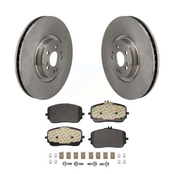 Front Brake Rotor And Semi-Metallic Pad Kit For Mercedes-Benz GLE450 GLS450 GLS580 GLE580 K8F-104239
