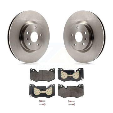 Front Disc Brake Rotors And Semi-Metallic Pads Kit For Chevrolet Corvette K8F-104244