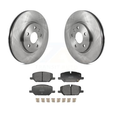 Front Disc Brake Rotors And Semi-Metallic Pads Kit For Buick Envision Cadillac XT4 K8F-104245