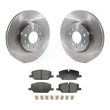 Front Disc Brake Rotors And Semi-Metallic Pads Kit For Chevrolet Equinox GMC Terrain K8F-104246