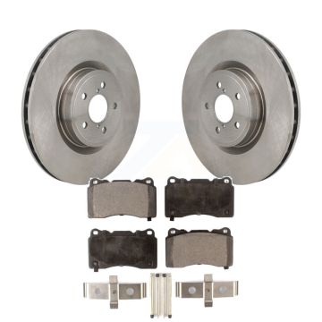 Front Disc Brake Rotors And Semi-Metallic Pads Kit For Subaru BRZ Impreza Toyota 86 K8F-104252