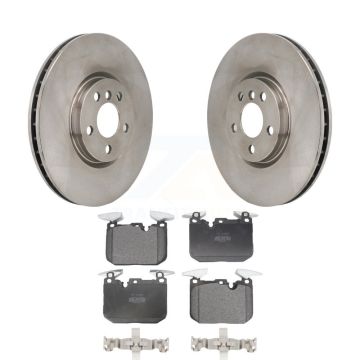 Front Disc Brake Rotors Semi-Metallic Pad Kit For 2020-2022 Mini Cooper John Works K8F-104255