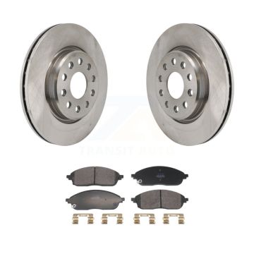 Front Disc Brake Rotors And Semi-Metallic Pads Kit For Jeep Grand Cherokee L K8F-104264