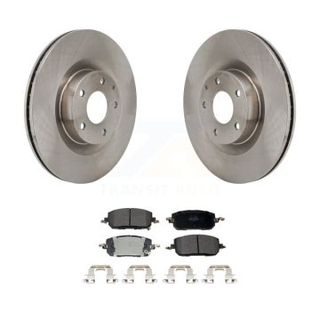 Front Disc Brake Rotors And Semi-Metallic Pads Kit For Mazda CX-50 MX-30 EV K8F-104271