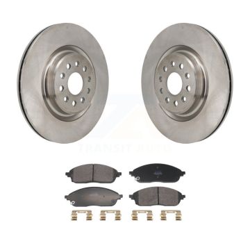 Front Disc Brake Rotors And Semi-Metallic Pads Kit For Jeep Grand Cherokee L K8F-104272