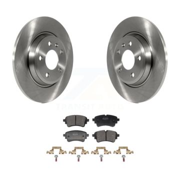 Rear Disc Brake Rotors And Semi-Metallic Pads Kit For Audi A4 Quattro A5 Sportback K8F-104282