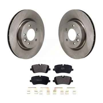 Rear Disc Brake Rotors And Semi-Metallic Pads Kit For Land Rover Discovery Range K8F-104285