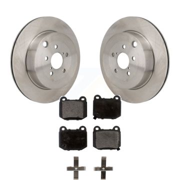 Rear Disc Brake Rotor & Semi-Metallic Pad Kit For Subaru BRZ Toyota 86 With Brembo Brakes K8F-104295