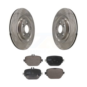 Rear Disc Brake Rotor Semi-Metallic Pad Kit For Mercedes-Benz E400 E450 E53 AMG E43 CLS53 K8F-104321