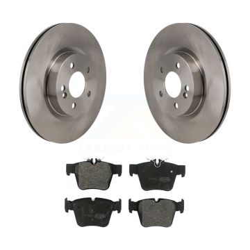 Rear Disc Brake Rotor & Semi-Metallic Pad Kit For Mercedes-Benz GLC300 C43 AMG GLC43 C450 K8F-104323