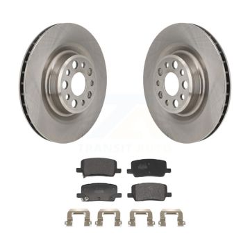Rear Disc Brake Rotors And Semi-Metallic Pads Kit For Tesla S K8F-104325