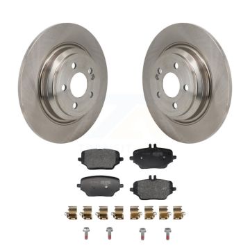 Rear Disc Brake Rotors And Semi-Metallic Pads Kit For Mercedes-Benz GLE350 K8F-104327