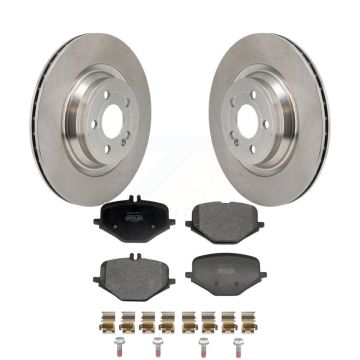 Rear Disc Brake Rotors And Semi-Metallic Pads Kit For Mercedes-Benz GLE63 AMG S K8F-104328