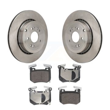 Rear Disc Brake Rotors And Semi-Metallic Pads Kit For Genesis G70 Kia Stinger K8F-104333