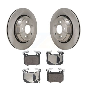 Rear Disc Brake Rotors And Semi-Metallic Pads Kit For Genesis G70 Kia Stinger 3.3L K8F-104335