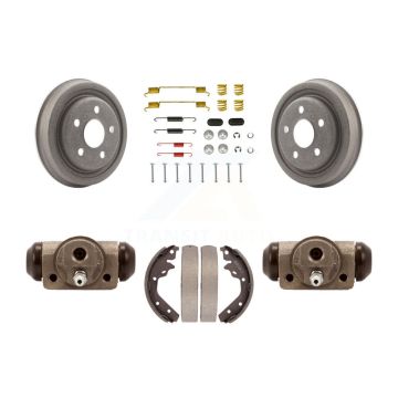 Rear Brake Drum Shoes Spring Cylinder Kit For Dodge Chrysler LeBaron Shadow Plymouth Omni K8N-100234