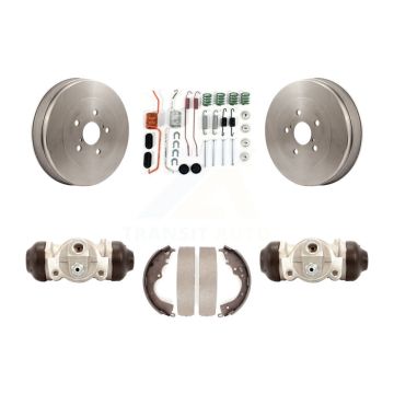 Rear Brake Drum Shoes Spring And Cylinders Kit For 2004-2010 Toyota Sienna K8N-100250