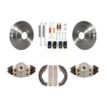Rear Brake Drum Shoes Spring And Cylinders Kit For 2015-2019 Honda Fit K8N-100262