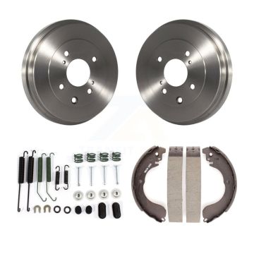 Rear Brake Drum Shoes And Spring Kit For Nissan Versa Sentra Cube K8N-100391