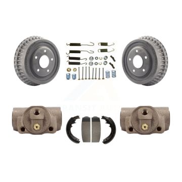 Rear Brake Drum Shoes Spring And Cylinders Kit For 1985-1991 GMC Jimmy K8N-100398
