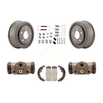 Rear Brake Drum Shoes Spring And Cylinders Kit For Jeep Wrangler TJ K8N-100406