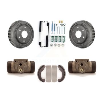 Rear Brake Drum Shoe Spring Cylinder Kit For 92-99 Chevrolet K1500 With 10" Diameter K8N-100410