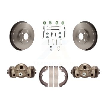 Rear Brake Drum Shoes Spring And Cylinders Kit For Subaru Forester Impreza K8N-100441