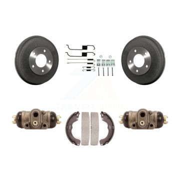 Rear Brake Drum Shoes Spring & Cylinder Kit For Ford Escape Mazda Tribute Mercury Mariner K8N-100442