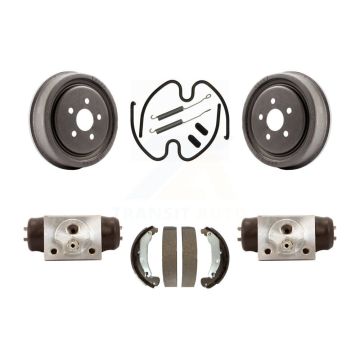 Rear Brake Drum Shoe Spring Cylinder Kit For 2003-2005 Pontiac Sunfire Chevrolet Cavalier K8N-100453