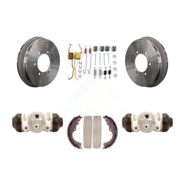 Rear Brake Drum Shoe Spring And Cylinder Kit For 2015 Toyota Tacoma 4WD With 5 Lug Wheels K8N-100464