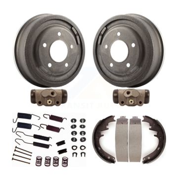 Rear Brake Drum Shoe Spring Cylinder Kit (6Pc) For Ford F-150 E-150 Econoline Bronco Club K8N-100471