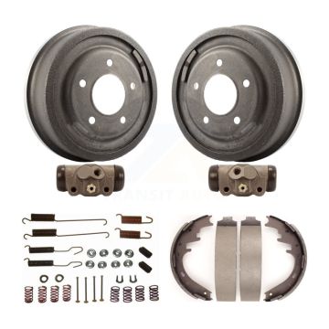 Rear Brake Drum Shoe Spring & Cylinder Kit (6Pc) For 1997 Ford E-150 Econoline Club Wagon K8N-100472