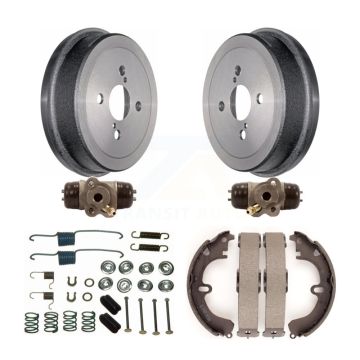 Rear Brake Drum Shoes Spring And Cylinders Kit (6Pc) For Toyota Corolla Non-ABS K8N-100483